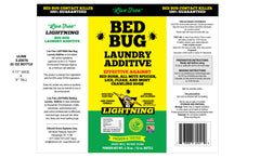 LIGHTENING BED BUG LAUNDRY DETERGENT & SANITIZER ADDITIVE- 64 Oz