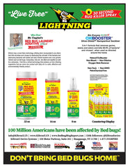 LIGHTENING BED BUG LAUNDRY DETERGENT & SANITIZER ADDITIVE- 64 Oz
