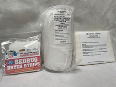 KILTRONX Bedbug 3 Piece Control Set & Includes Live-Free Bed bug 10 load Dryer strips