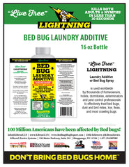 KiltronX Live-Free "Lightening Laundry BUG Additive - 16 OZ Bottle