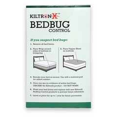 KILTRONX Bedbug 3 Piece Control Set & Includes Live-Free Bed bug 10 load Dryer strips