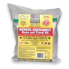 Live Free Bedbug Emergency Home & Travel 3 Piece Kit with Bonus Nonna's Sterilizer and Mosquito Sprays