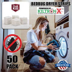 KiltronX Live-Free Bed Bug Dryer Strips - 50 Count