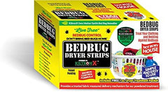 KILTRONX Bedbug 3 Piece Control Set & Includes Live-Free Bed bug 10 load Dryer strips